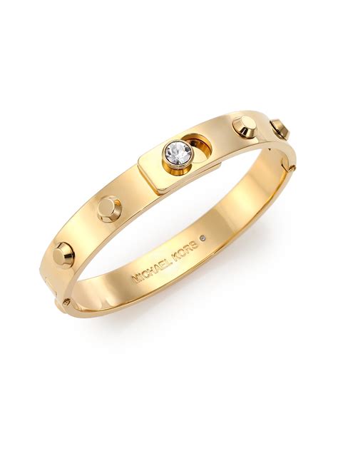 michael kors bracelet with diamonds|michael kors gold bangle bracelet.